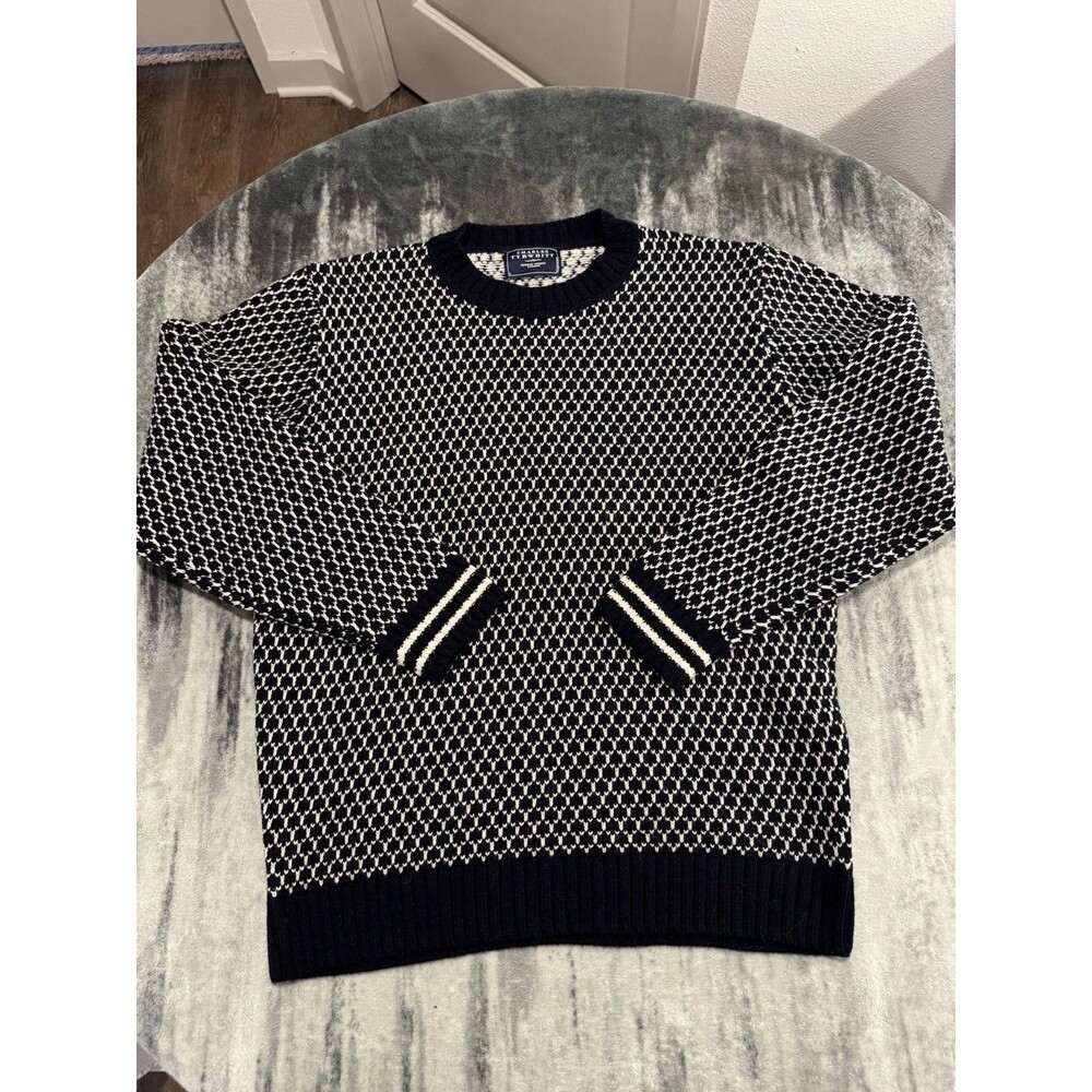 Vintage Charles Tyrwhitt Sweater Mens Large Made In Italy Lambswool / Cashmere